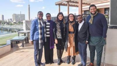 وزيرة الهجرة تلتقي وفدا من رواد الأعمال الأفارقة ونظرائهم المصريين