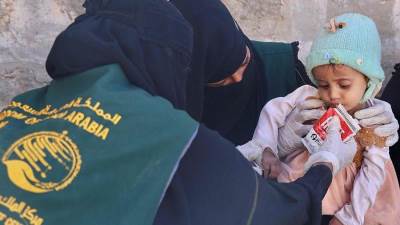 مركز الملك سلمان للإغاثة يدعم مشروع خدمات الرعاية الصحية المدرسية في اليمن