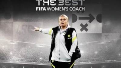 الإنجليزية ايما هيز تفوز بجائزة the Best لأفضل مدربة في العالم