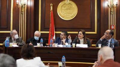 وزيرة التخطيط تستعرض محاور المشروع القومي لتنمية الأسرة المصرية بمجلس الشيوخ