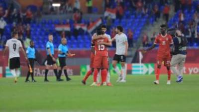 انتهاء الشوط الأول بتقدم الفراعنة بهدف مقابل لا شئ