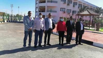 الشباب والرياضة تبدأ التشغيل التجريبى للمدينة الشبابية بالغردقة