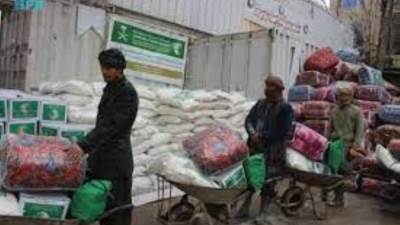 "سلمان للإغاثة" يوزع 19 طناً من المساعدات في العاصمة الأفغانية