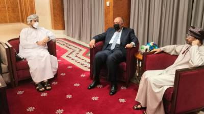 "شكري" يلتقي نظيره العماني على هامش أعمال الدورة الخامسة عشر للجنة المشتركة