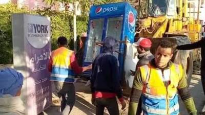 جهاز مدينة حدائق أكتوبر ينفذ عدة حملات متتالية لإزالة الإشغالات والمخالفات