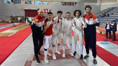وزير الرياضة يهنىء منتخب مصر بالفوز بذهبية كأس العالم لسلاح سيف المبارزة