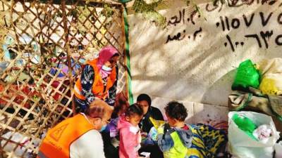 وزيرة التضامن توجه فريق التدخل السريع بإنقاذ أم وأطفالها بلا مأوي