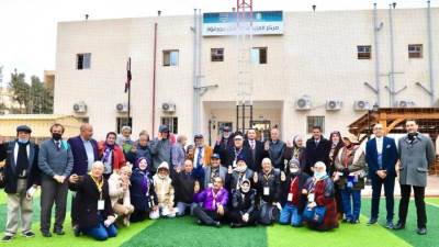 ممثلي 10 دول عربية يزورون مركز العزيمة لصندوق مكافحة الإدمان ببورسعيد