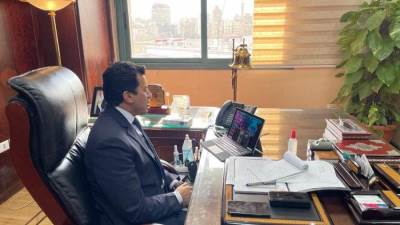 وزير الرياضة يهنىء منتخب مصر لقصار القامة بالفوز ببطولة كأس العرب