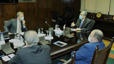 وزير الكهرباء يلتقى بسفند اولينج سفير الدنمارك لبحث سبل التعاون