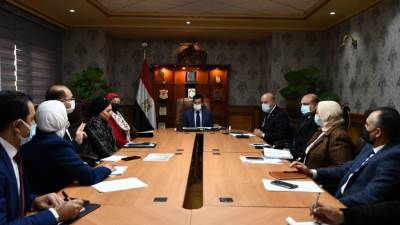 وزير الشباب يبحث ترتيبات توقيع برتوكول تعاون مع هيئة الرقابة المالية