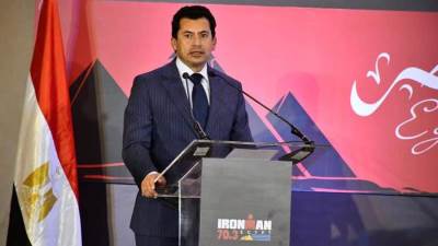 وزير الرياضة يشهد أعلان تفاصيل النسخة الثانية من أيرون مان الدولية
