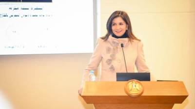 وزيرة الهجرة تتلقى تقريرا حول المشتركين في أول تأمين على المصريين بالخارج