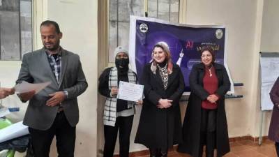 وزارة الشباب: اختتام الدورة الأولي من برنامج الذكاء الاصطناعي في مركز سموحة