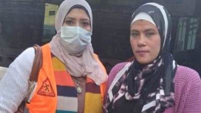 وزيرة التضامن تساعد على إنقاذ فتاة عشرينية بلا مأوى  بشارع فيصل