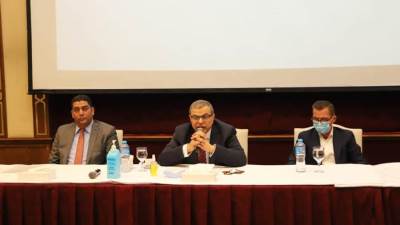 "سعفان" يسلم 150 وثيقة تأمين تكافلي للعمالة غير المنتظمة شرم الشيخ