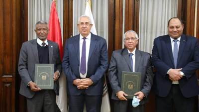 الفاو و"الزراعة" توقعان مشروعين لزيادة إنتاجية المياه من أجل الإنتاج الزراعي المستدام