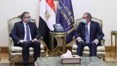 وزيرا السياحة والاتصالات يتابعان الموقف التنفيذى لرفع كفاءة سرعات خدمة الإنترنت بالفنادق