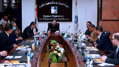 وزيرة التجارة: جاري اعداد برنامج لمنح علامة السلامة الاوروبية...وميكنة انشطة وخدمات الهيئة