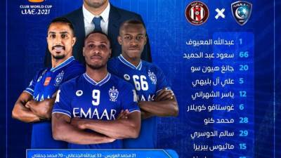 ماريجا وإيجالو يقودان الهلال أمام الجزيرة في مونديال الأندية