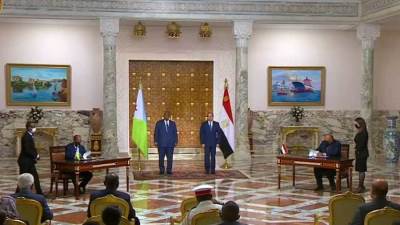 الرئيس الجيبوتي يجري محادثات بناءة لتعزيز العلاقات الثنائية