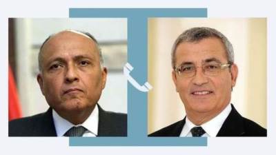 وزير الخارجية سامح شكري يتلقى اتصالاً هاتفياً من وزير خارجية مالطا