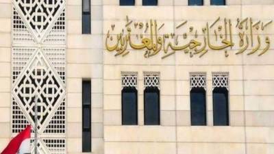خارجية سوريا تدين الضربات الإسرائيلية الأخيرة على دمشق وتحذر من استمرارها