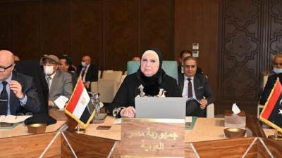 وزيرة التجارة تعلن توصيات الدورة الـ109 للمجلس الاقتصادي والاجتماعي لجامعة الدول العربية
