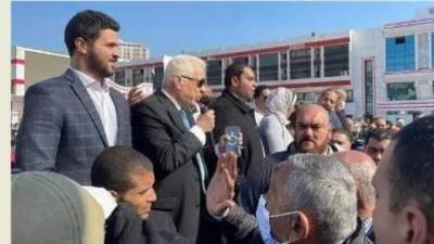 مرتضي منصور يهدد منافسة أحمد سليمان "ورحمة أمى ما هسيبك بعد الانتخابات"