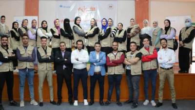 500 شاب وفتاة يشاركون في المعسكر الأول لبرنامج "سفراء مشواري" بالغردقة