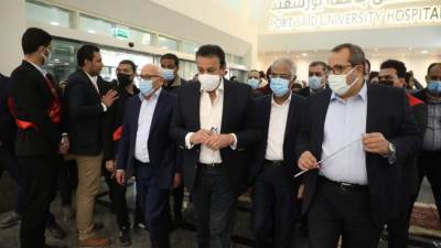 عبدالغفار: 1.8 مليار جنيه إجمالي تكلفة المستشفى..ويؤكد تجهيزها لخدمة إقليم قناة السويس