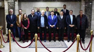 وزير الرياضة يلتقى مجلس إدارة نادى الزمالك الجديد