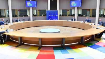 مباحثات السيسي مع رئيس المجلس الاوروبي بالعاصمة البلجيكية بروكسل