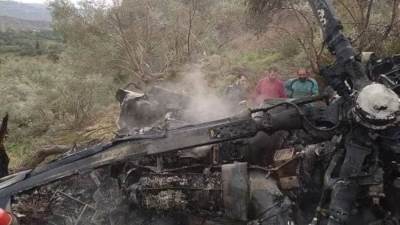 سوريا: مصرع ضابطين إثر تحطم طائرة عسكرية بريف اللاذقية