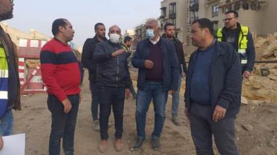 مسئولو «الإسكان» يتفقدون مشروع تطوير منطقة سور مجرى العيون بالقاهرة 