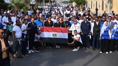 «مراكز شباب مصر» ينظم مارثون رياضي لفتيات الأقصر