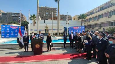 تسليم الإهداء المصري/ الصيني المشترك من لقاح "فاكسيرا-سينوفاك" إلى السلطة الوطنية الفلسطينية