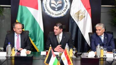 رئيس هيئة الاستثمار ووفد جمعية رجال الأعمال الأردنيين يبحثون فرص الشراكات الاستثمارية