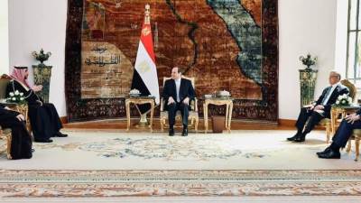 «السيسي» يشيد بمتانة وقوة العلاقات المصرية الكويتية 