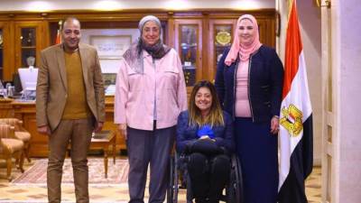 القباج تستقبل المشرف العام على المجلس القومي للأشخاص ذوي الإعاقة 