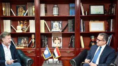 وزير السياحة يستقبل رئيس مجموعة أكور العالمية 