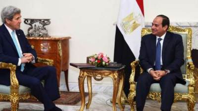 الرئيس السيسي يستقبل المبعوث الامريكي الخاص للمناخ