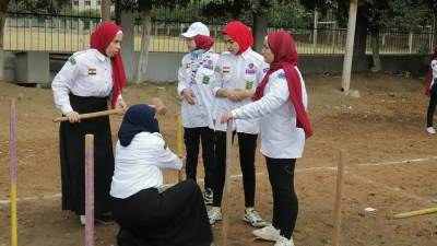 وزارة الرياضة تدعم انشطة فرق الجوالة بمراكز الشباب