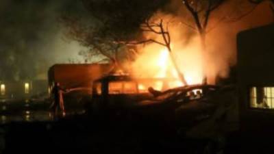 انفجارات عنيفة بالأحياء الشمالية والغربية شرقى أوكرانيا 