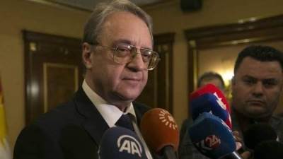 «بوغدانوف» يشيد بالعلاقات العسكرية لبلاده مع تركيا في سوريا