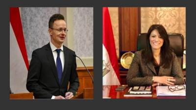 المشاط تلتقي وزير الخارجية والتجارة المجري لبحث استراتيجية التعاون الإنمائي لعام 2025