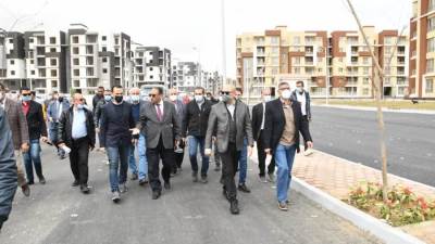 وزير الإسكان يقوم بجولة موسعة لتفقد مشروع "JANNA" فى مدينة 6 أكتوبر
