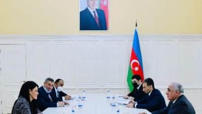 "المشاط” تجتمع مع رئيس الوزراء الأذربيجاني ضمن فعاليات اللجنة المشتركة المصرية الأذرية