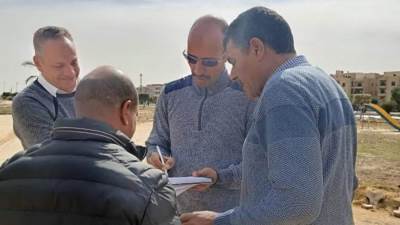 «جهاز العبور»: استكمال مد خطوط المياه  لمشروع بازار "شارع مصر"