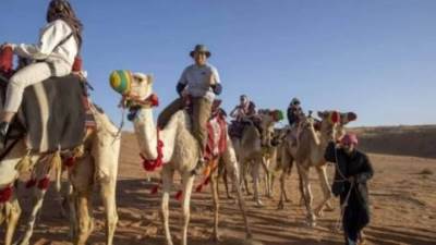 استقبال أول رحلة «ركايب جبة» بمحمية الملك سلمان الملكية